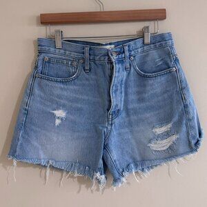 [Madewell] Distressed Jean Shorts - Size 27